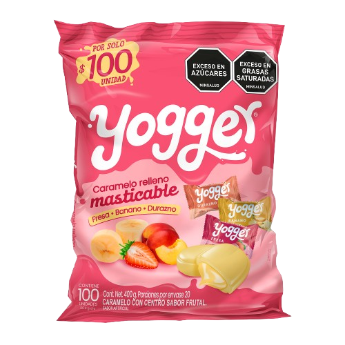 Yogger Caramelo Masticable